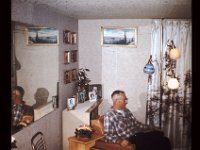 Grandpa Coop in his house